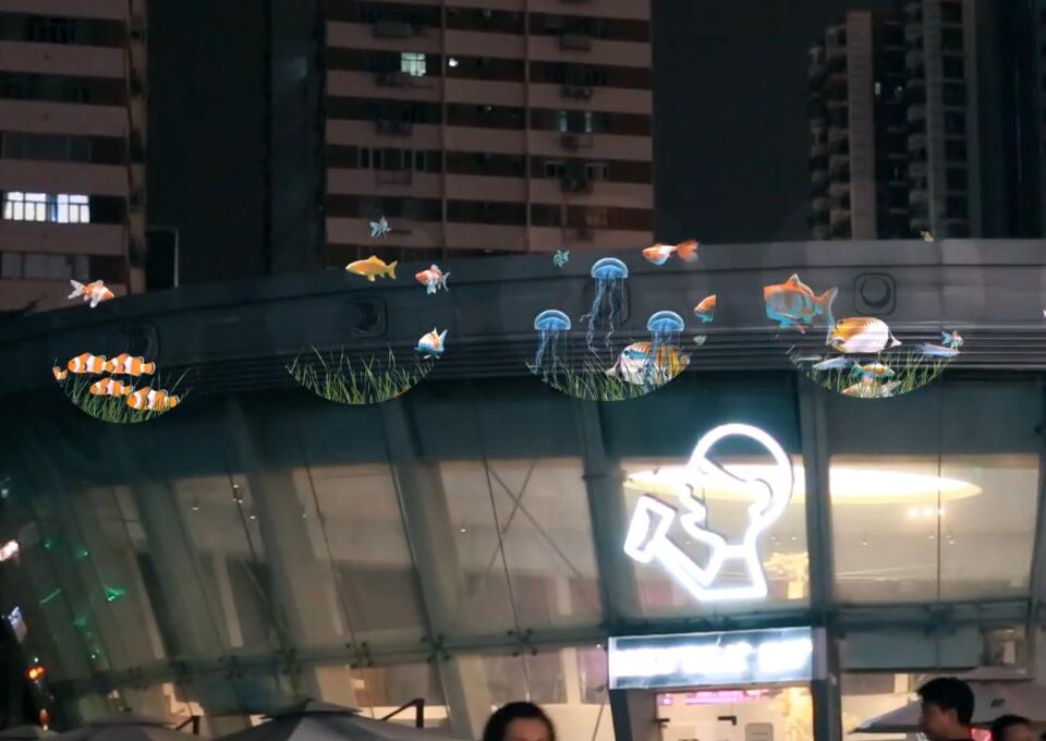 2023展商資訊|懸浮于空氣中的3D影像——Wiikk全息廣告機(jī)